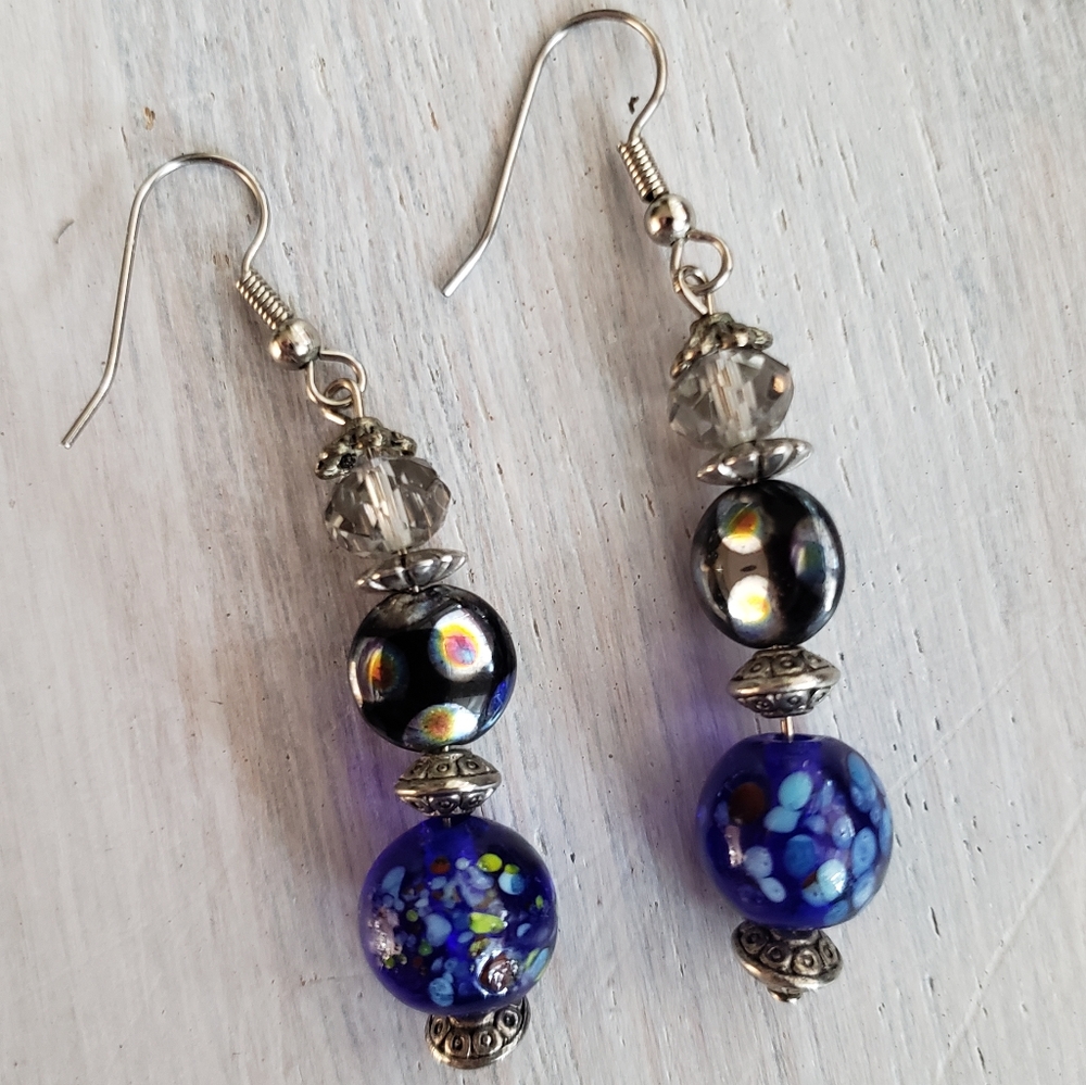 lampwork earrings